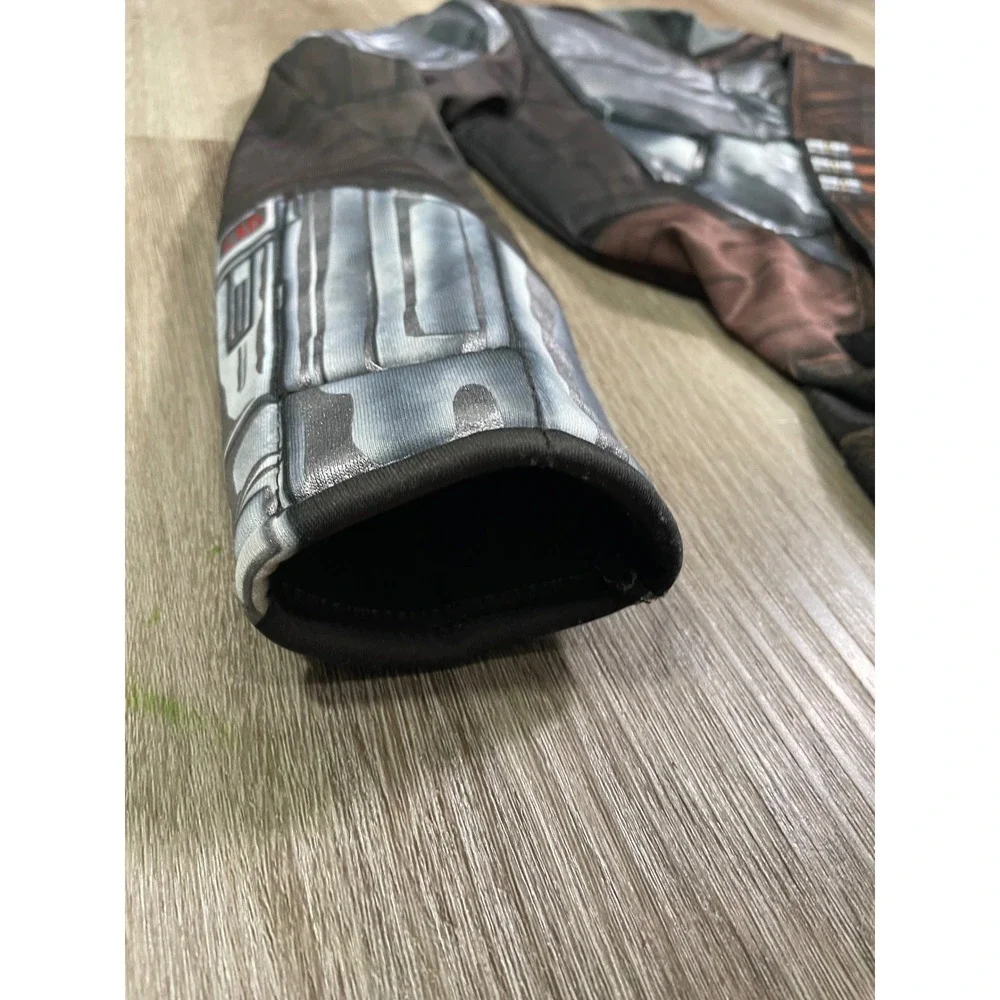 Star Wars The Mandalorian Beskar Armor Child Costume Medium Halloween Boys - Picture 12 of 12